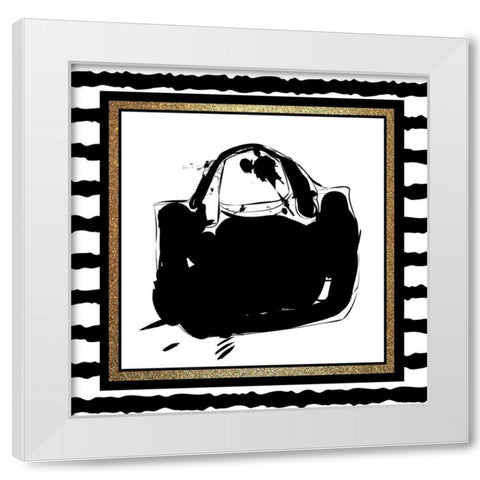 Love Fashion 1 White Modern Wood Framed Art Print by Allen, Kimberly