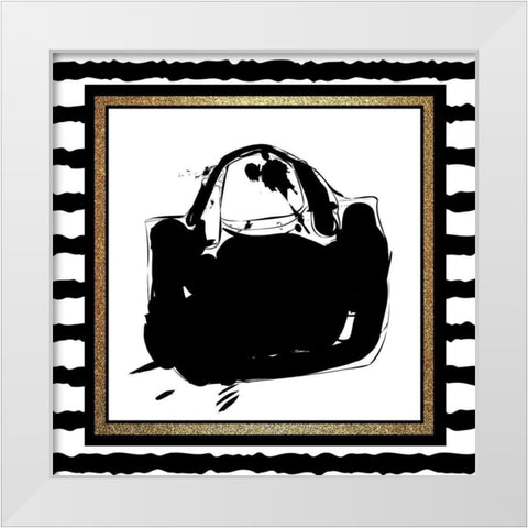 Love Fashion 1 White Modern Wood Framed Art Print by Allen, Kimberly