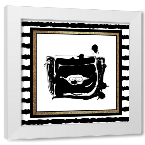 Love Fashion 3 White Modern Wood Framed Art Print by Allen, Kimberly