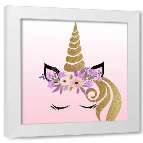 Magic Sparkle 3 White Modern Wood Framed Art Print by Allen, Kimberly