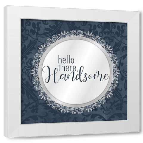 Mirror 1 White Modern Wood Framed Art Print by Allen, Kimberly