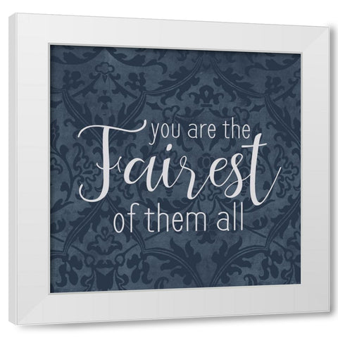 Mirror 3 White Modern Wood Framed Art Print by Allen, Kimberly