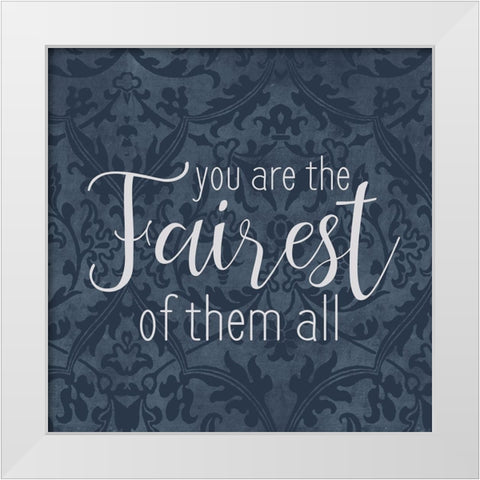 Mirror 3 White Modern Wood Framed Art Print by Allen, Kimberly