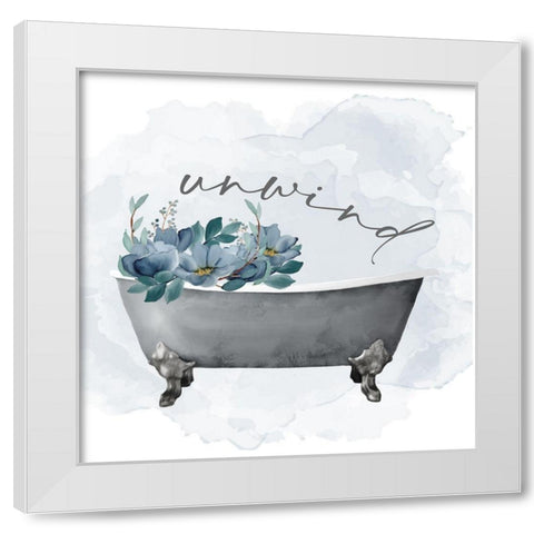Wash Your 2_v2 White Modern Wood Framed Art Print by Allen, Kimberly