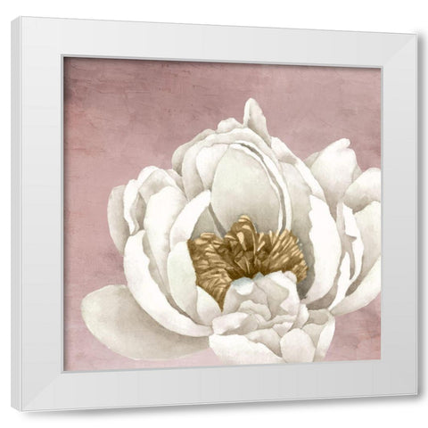 All 2 White Modern Wood Framed Art Print by Allen, Kimberly