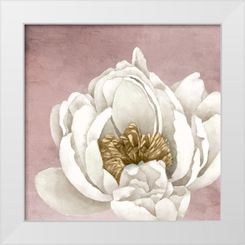 All 2 White Modern Wood Framed Art Print by Allen, Kimberly