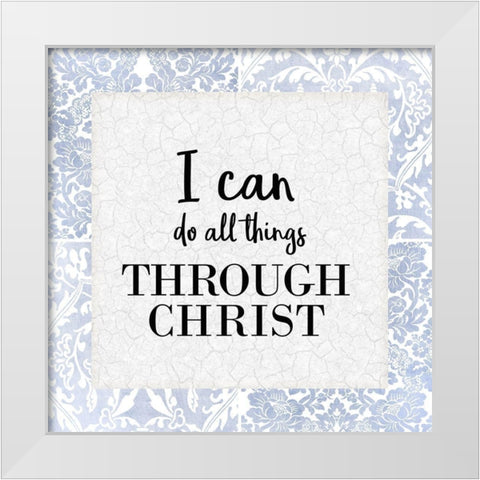 God Will 2 White Modern Wood Framed Art Print by Allen, Kimberly