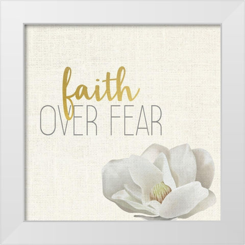 Be Still my Soul 2 White Modern Wood Framed Art Print by Allen, Kimberly