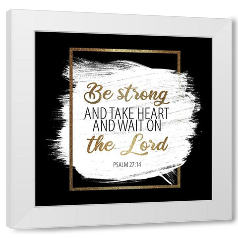 With You 2 White Modern Wood Framed Art Print by Allen, Kimberly