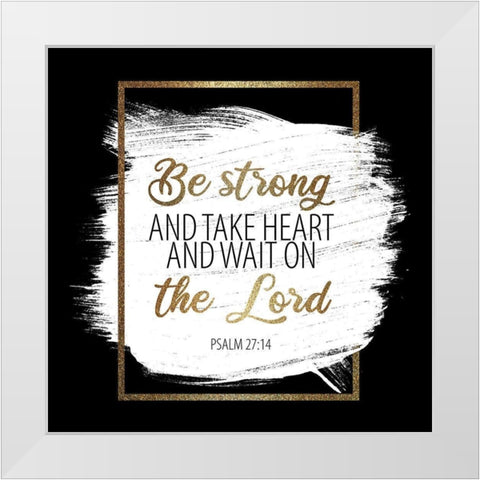 With You 2 White Modern Wood Framed Art Print by Allen, Kimberly