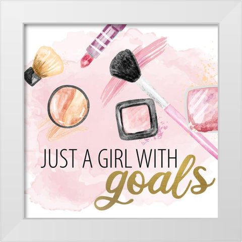 She Believed 3 V2 White Modern Wood Framed Art Print by Allen, Kimberly