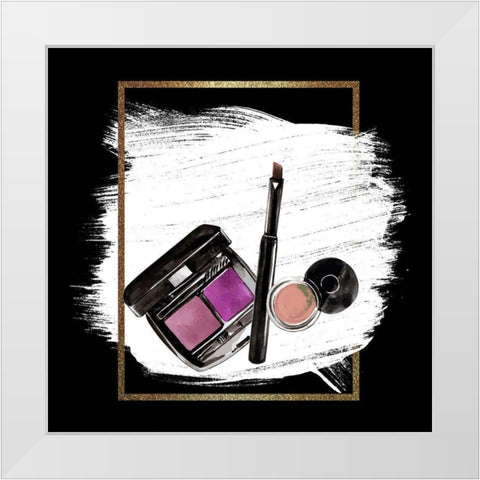 An Art 5 White Modern Wood Framed Art Print by Allen, Kimberly
