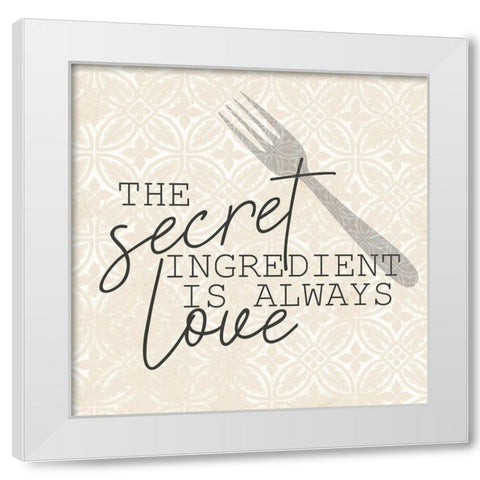 Family Kitchen 2 White Modern Wood Framed Art Print by Allen, Kimberly