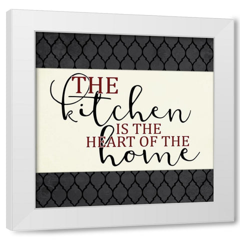 Happy Kitchen 2 White Modern Wood Framed Art Print by Allen, Kimberly