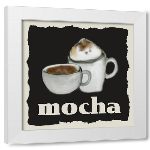 Life Happens 2 White Modern Wood Framed Art Print by Allen, Kimberly