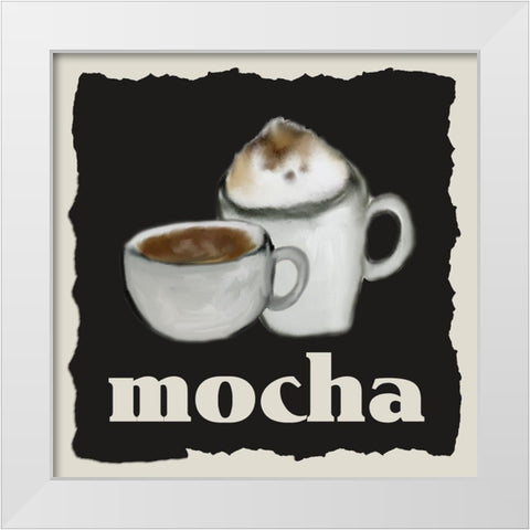 Life Happens 2 White Modern Wood Framed Art Print by Allen, Kimberly