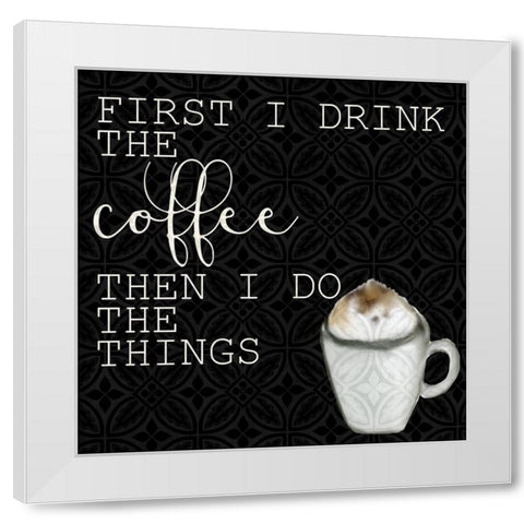 Rise 2 White Modern Wood Framed Art Print by Allen, Kimberly