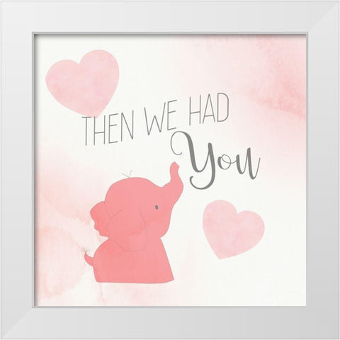 Perfect 3 V2 White Modern Wood Framed Art Print by Allen, Kimberly