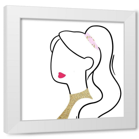 Amazing Beautiful 4 White Modern Wood Framed Art Print by Allen, Kimberly
