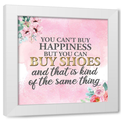 Elegance 3 White Modern Wood Framed Art Print by Allen, Kimberly