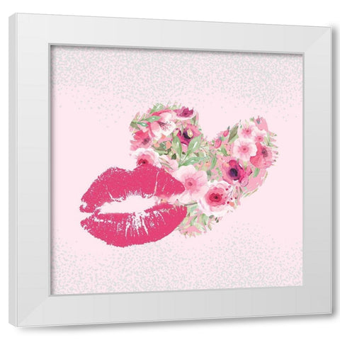 Paris Beauty 3 White Modern Wood Framed Art Print by Allen, Kimberly