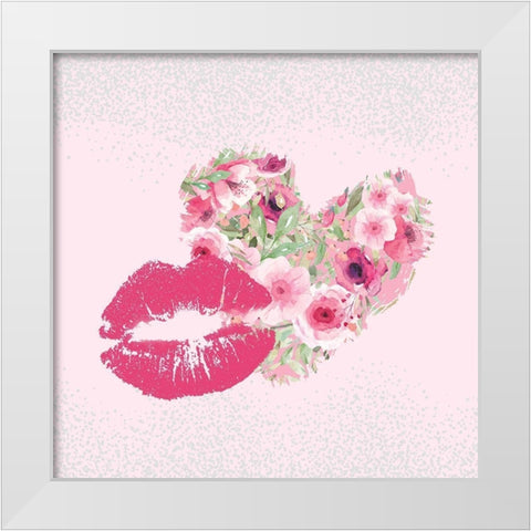 Paris Beauty 3 White Modern Wood Framed Art Print by Allen, Kimberly