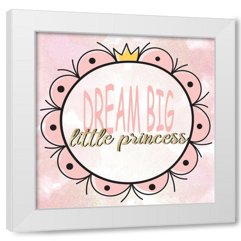 Mirror Mirror 1 White Modern Wood Framed Art Print by Allen, Kimberly