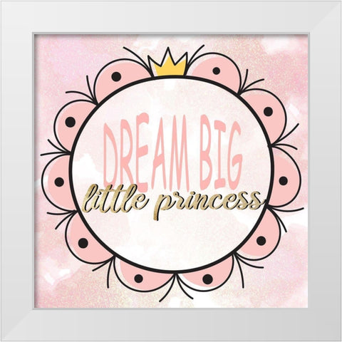 Mirror Mirror 1 White Modern Wood Framed Art Print by Allen, Kimberly