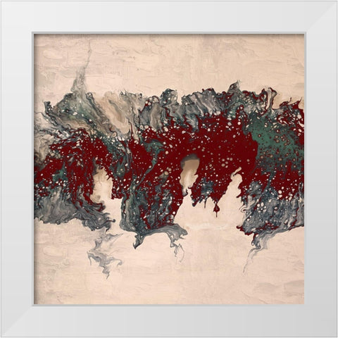 Mood 1 White Modern Wood Framed Art Print by Allen, Kimberly