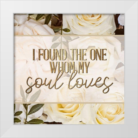 Let All 2 v2 White Modern Wood Framed Art Print by Allen, Kimberly