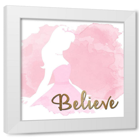 A Dream Your Heart 2 White Modern Wood Framed Art Print by Allen, Kimberly