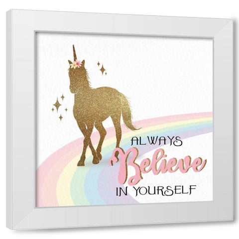 You are Magic 2 White Modern Wood Framed Art Print by Allen, Kimberly