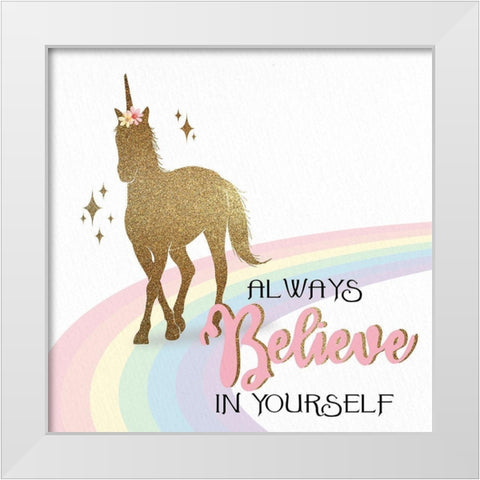 You are Magic 2 White Modern Wood Framed Art Print by Allen, Kimberly