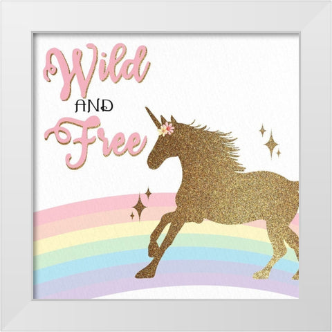 You are Magic 4 White Modern Wood Framed Art Print by Allen, Kimberly