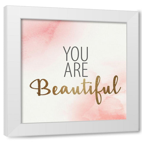 Glamour Style 2 White Modern Wood Framed Art Print by Allen, Kimberly