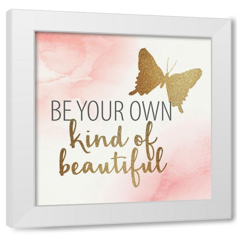 Glamour Style 4 White Modern Wood Framed Art Print by Allen, Kimberly