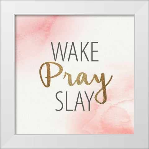 Glamour Style 5 White Modern Wood Framed Art Print by Allen, Kimberly