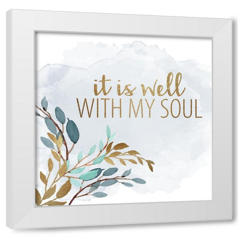 What Matters 3 White Modern Wood Framed Art Print by Allen, Kimberly