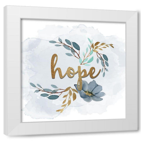 What Matters 5 White Modern Wood Framed Art Print by Allen, Kimberly