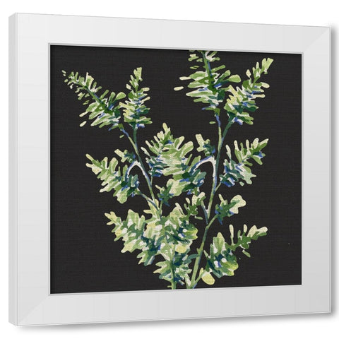 Black Greens 2 White Modern Wood Framed Art Print by Allen, Kimberly
