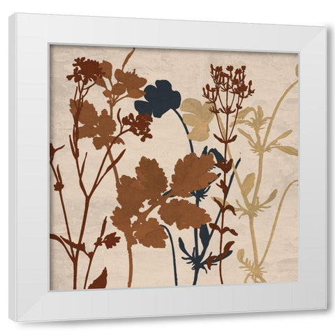 Fall 2 White Modern Wood Framed Art Print by Allen, Kimberly