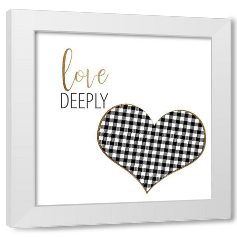 Little Moments 5 White Modern Wood Framed Art Print by Allen, Kimberly