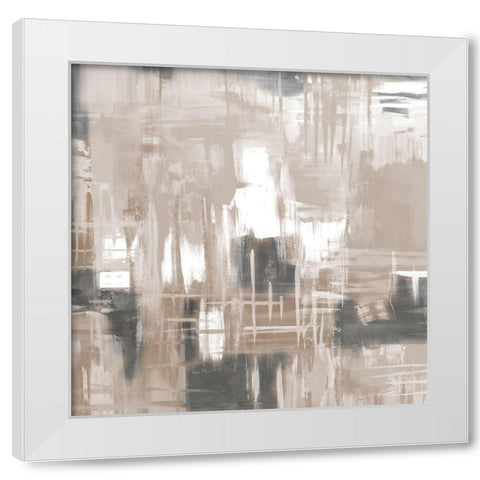 Neutral 1 White Modern Wood Framed Art Print by Allen, Kimberly