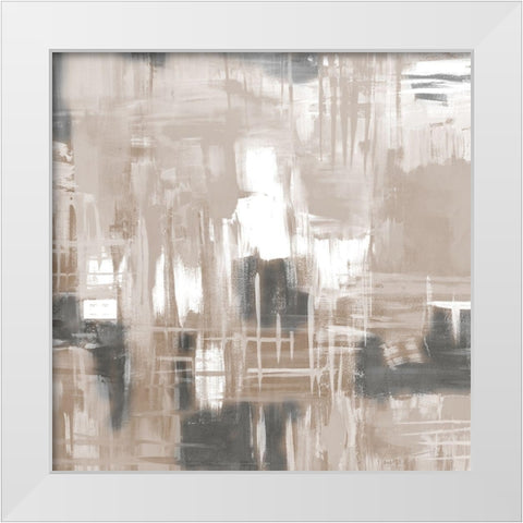 Neutral 1 White Modern Wood Framed Art Print by Allen, Kimberly