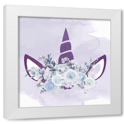 Magical Unicorn 2 White Modern Wood Framed Art Print by Allen, Kimberly