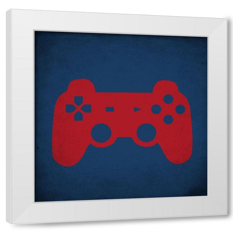 Eat Game 2 White Modern Wood Framed Art Print by Allen, Kimberly