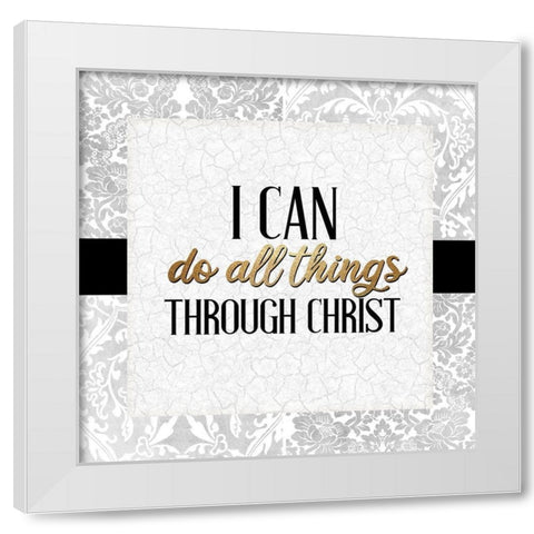 I Am 2 White Modern Wood Framed Art Print by Allen, Kimberly