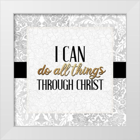 I Am 2 White Modern Wood Framed Art Print by Allen, Kimberly