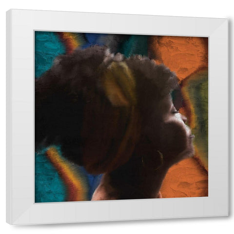 Renew White Modern Wood Framed Art Print by Allen, Kimberly