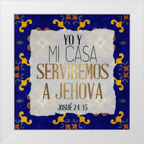 En Cuanto 1 White Modern Wood Framed Art Print by Allen, Kimberly